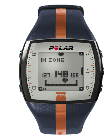 Polar FT4 Heart Rate Monitor - Blue/Orange