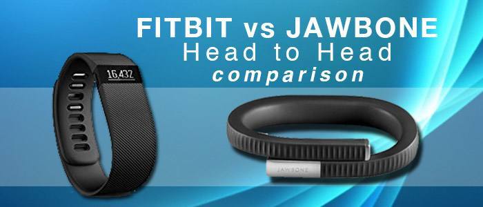 Compare Fitbit vs Jawbone Head-to-Head