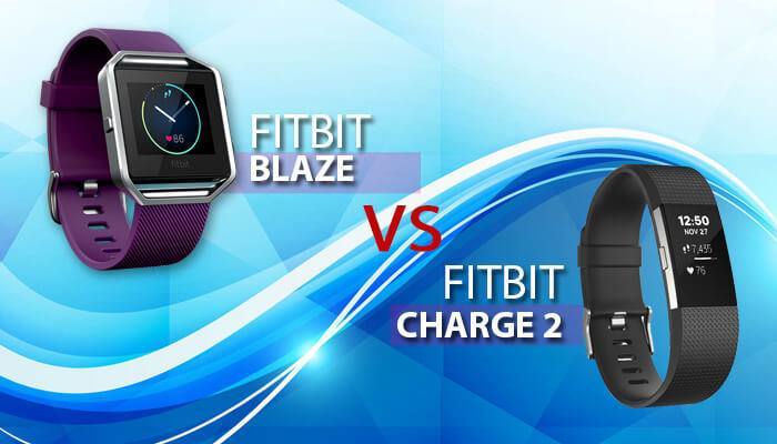 Compare Fitbit Blaze vs Fitbit Charge 2 