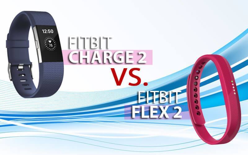 Fitbit Charge 2 vs Flex 2 Comparison