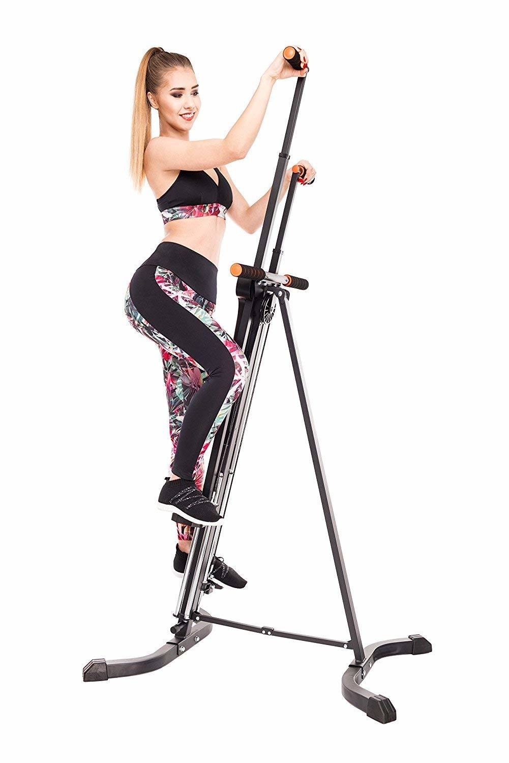 Details about    Vertical Climber Exercise Folding Climbing Machine Exercise Bike B1 