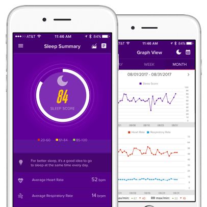 Sleep tracking app 