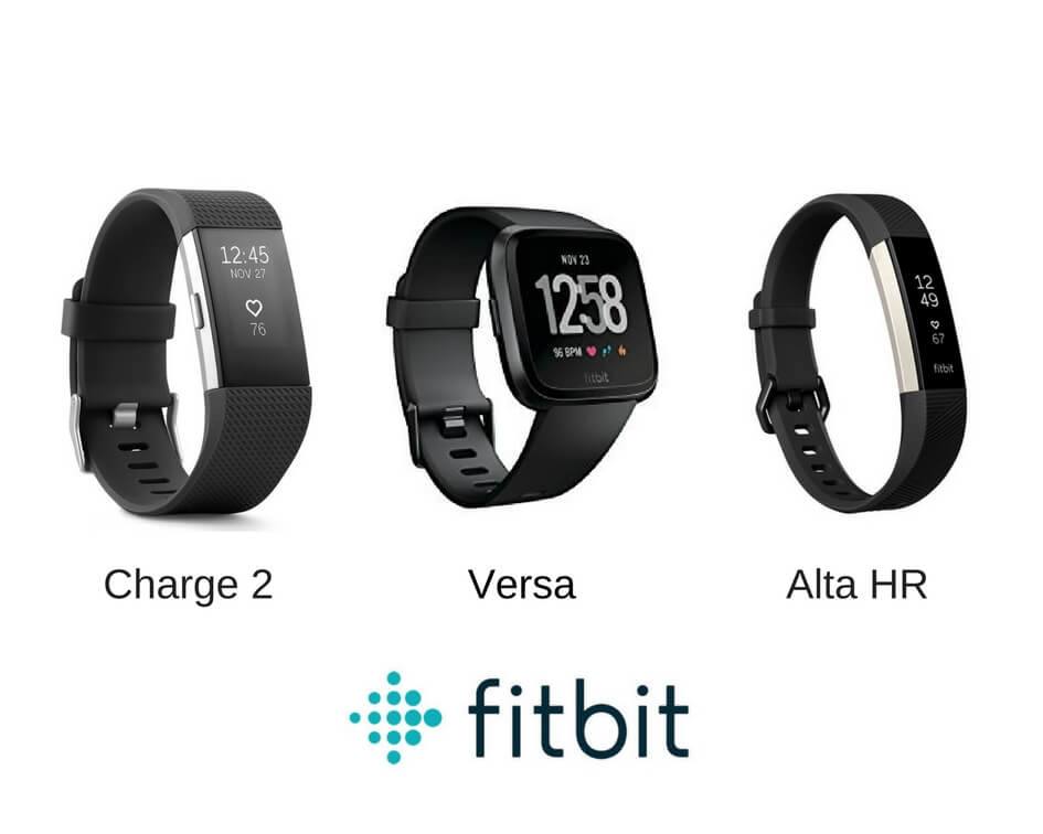 Fitbit Versa vs. Charge 2 and Alta HR 