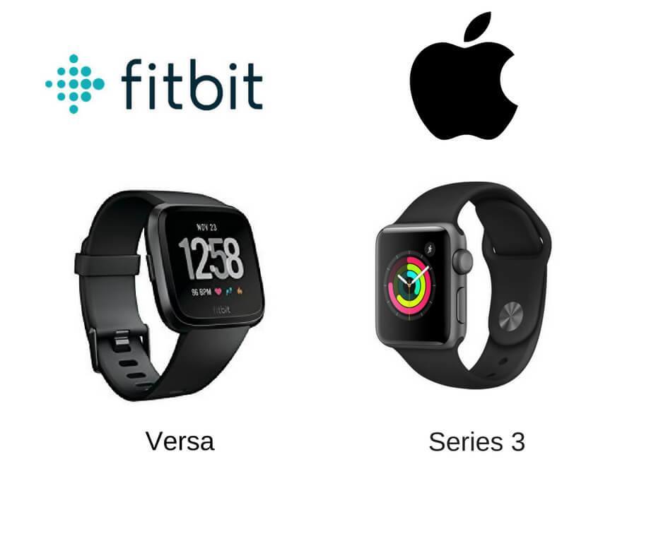 Fitbit versa vs Apple Watch series 3