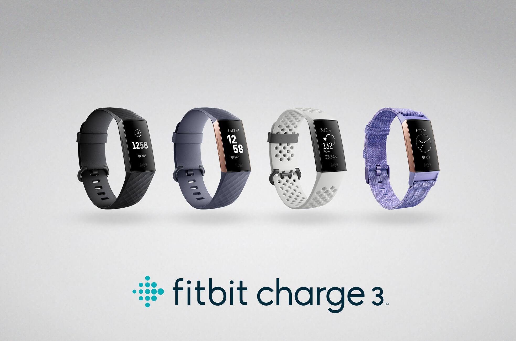 fitbit charge 3 shower