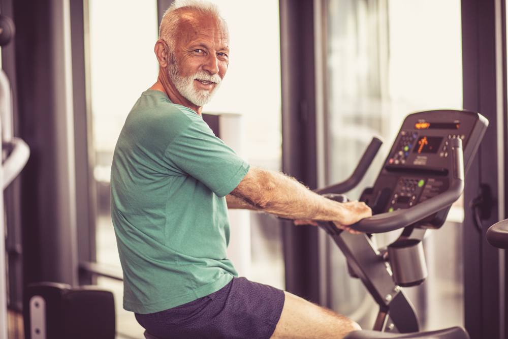 Regardless of age, exercise is always important, as it gets the heart rate up and the blood circulating - in fact it keeps us young in mind, body and spirit.