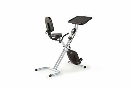 proform-desk-bike-low price-with-large-console-eight-resistancel-level-easy-to-connect-desktop-attachment-space-saver
