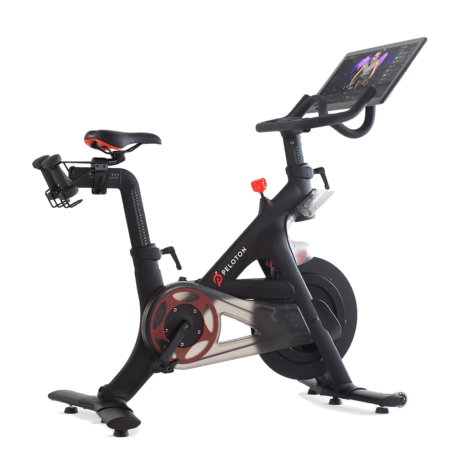 peloton-exercise-bike-with-webcam-for-in-class-video-chats-with-bluetooth-with-magnetic-resistance-system-with-adjustable-saddle-and-handlebars