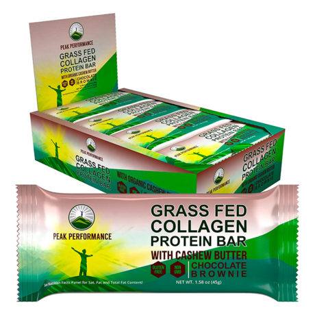 Peak Performance Keto Collagen Grass Fed Protein Bars