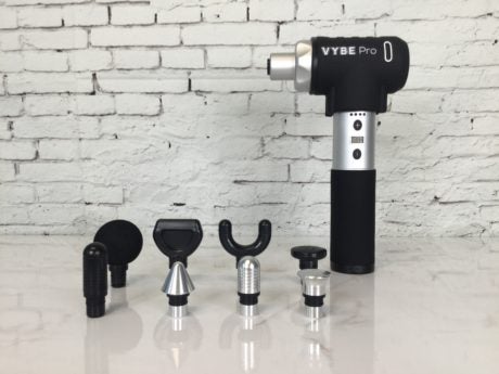 VYBE Pro Massage Gun and Attachments