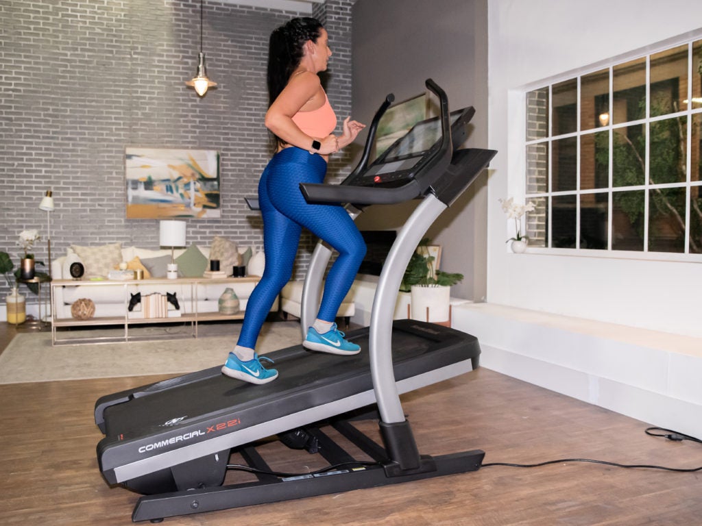 Fitrated Editor Using NordicTrack X22i at 40% Incline